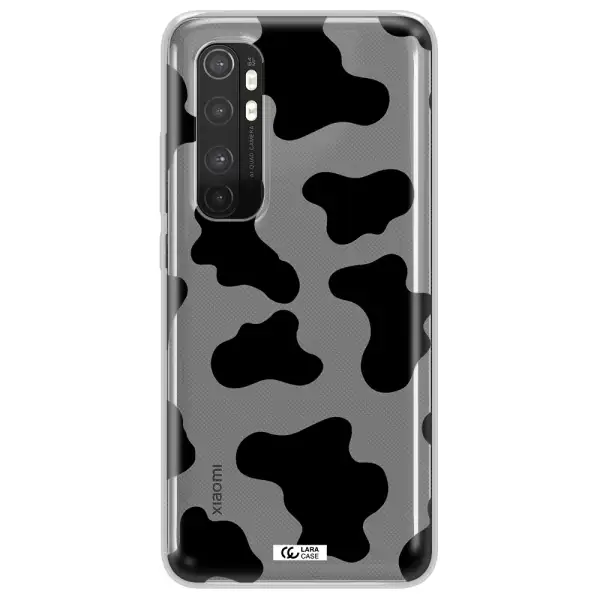 Cow Print Xiaomi Mi Note 10 Lite Clear TPU Case