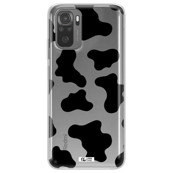 Cow Print Xiaomi Note 10 Clear TPU Case
