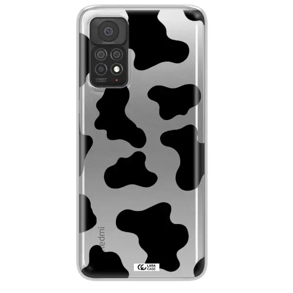 Cow Print Xiaomi Note 11 Pro Clear TPU Case