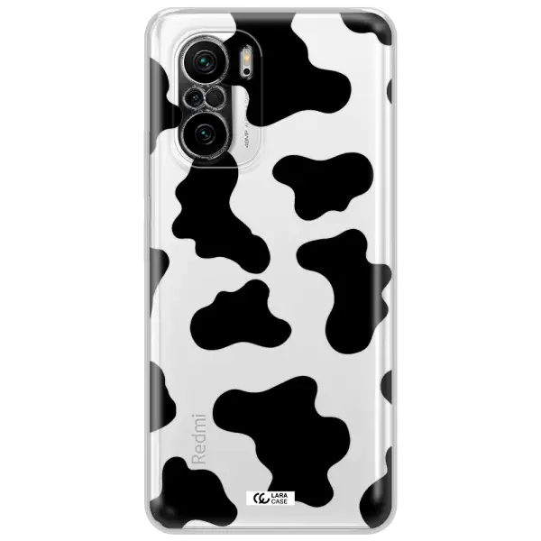 Cow Print Xiaomi Poco F3 Clear Tpu Case