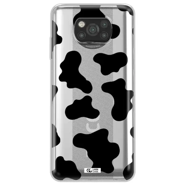 Cow Print Xiaomi Poco X3 Clear TPU Case