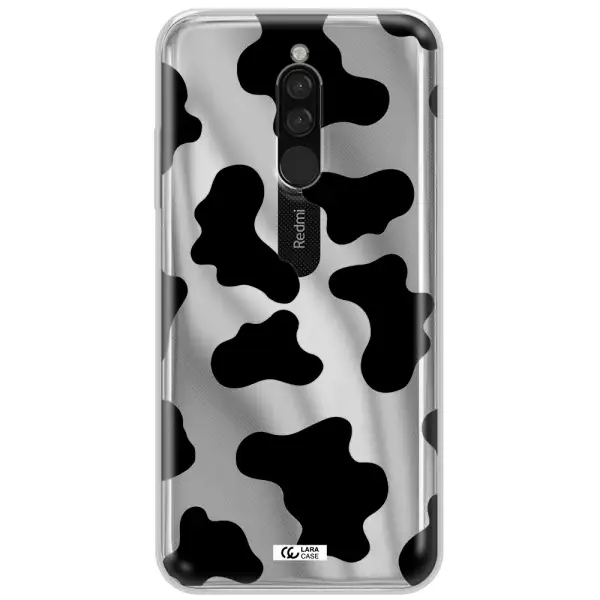 Cow Print Xiaomi Redmi 8 Clear Tpu Case