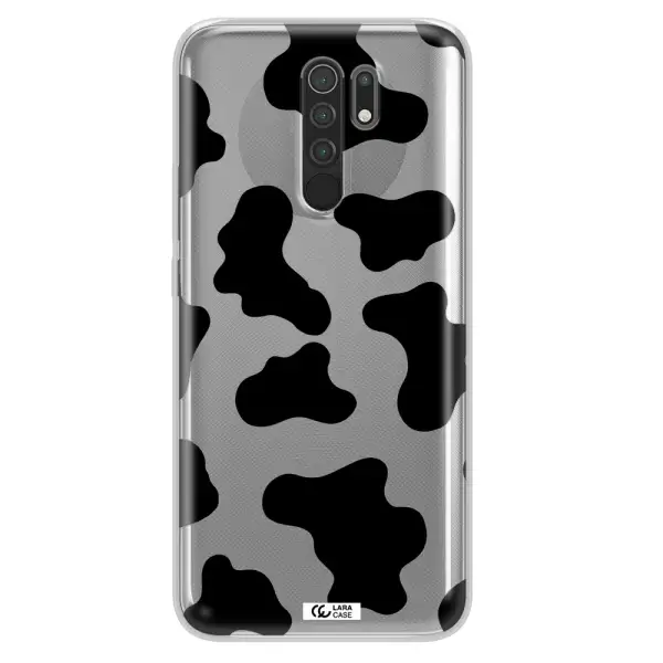 Cow Print Xiaomi Redmi 9 Clear TPU Case