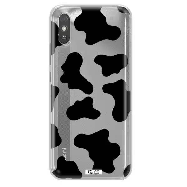 Cow Print Xiaomi Redmi 9A Clear TPU Case