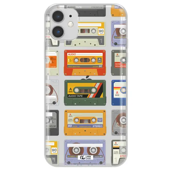 All My Cassettes Apple iPhone 11 Clear TPU Case