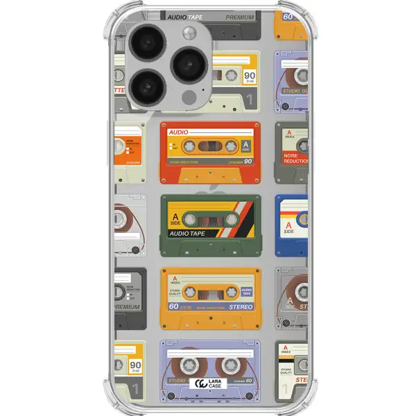 All My Cassettes Apple iPhone 13 Pro Clear PC Case