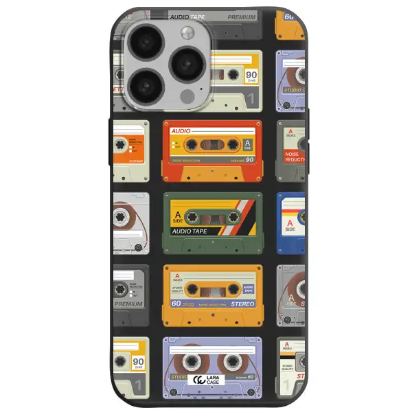 All My Cassettes Apple iPhone 13 Pro Silicone black Case
