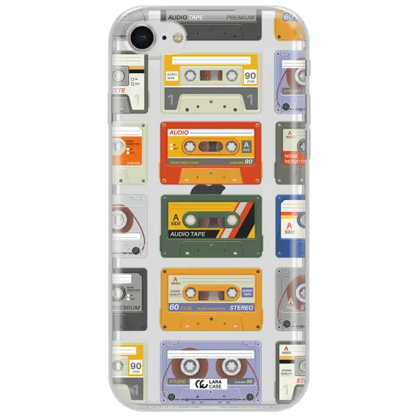 All My Cassettes Apple Iphone Se 2020 Clear Tpu Case