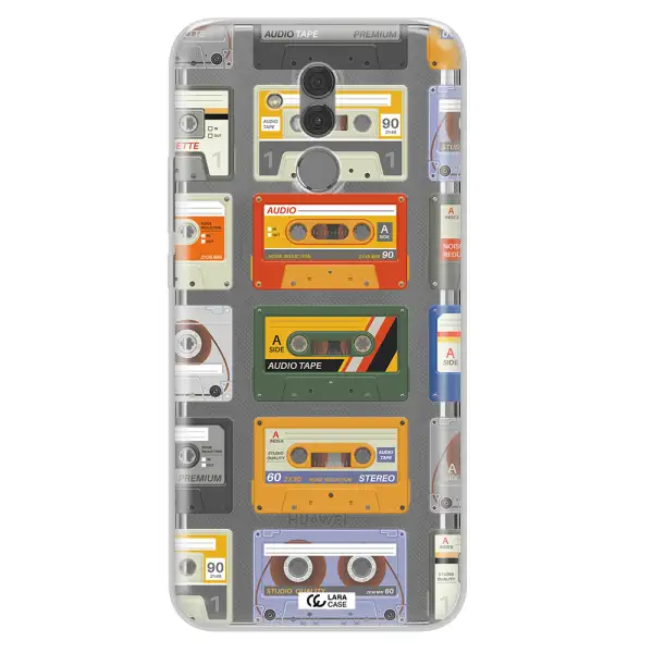 All My Cassettes Huawei Mate 20 Lite Clear TPU Case