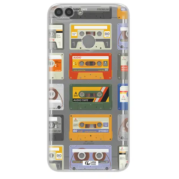 All My Cassettes Huawei P Smart 2017 Clear TPU Case