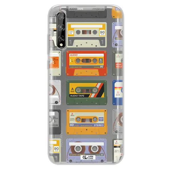 All My Cassettes Huawei P Smart S Clear TPU Case