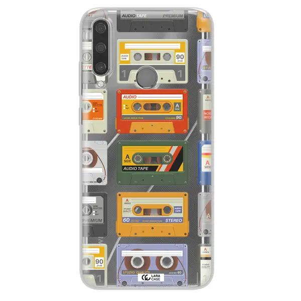 All My Cassettes Huawei Y6P Clear TPU Case