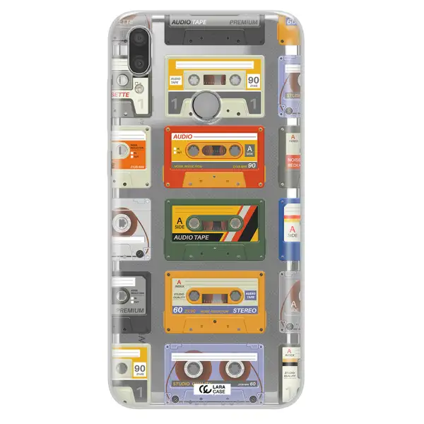 All My Cassettes Huawei Y9 2019 Clear TPU Case