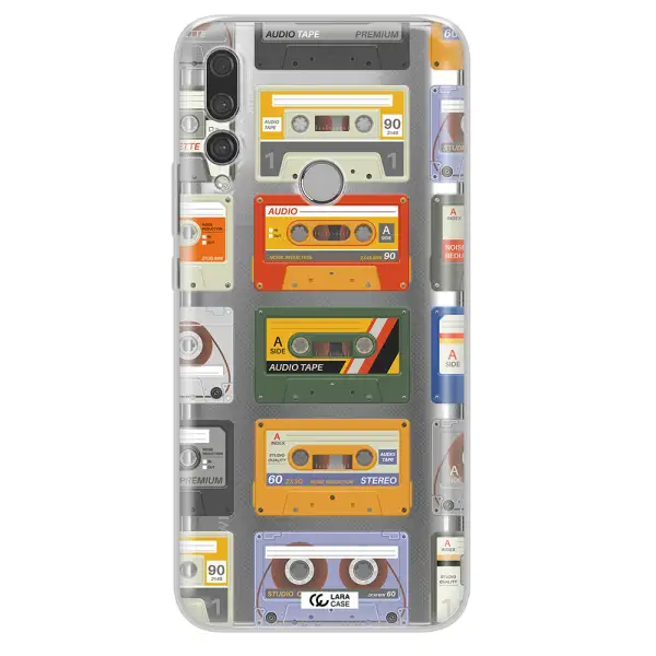 All My Cassettes Huawei Y9 Prime 2019 Clear TPU Case