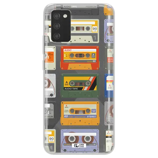 All My Cassettes Samsung A02S Clear TPU Case