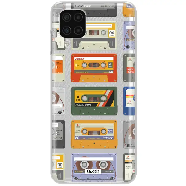 All My Cassettes Samsung A12 4g Clear TPU Case