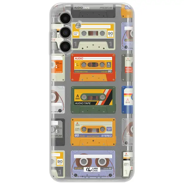 All My Cassettes Samsung A13 5G Clear Tpu Case