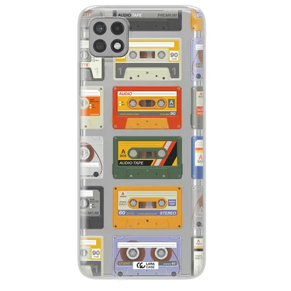All My Cassettes Samsung A22 5g Clear TPU Case