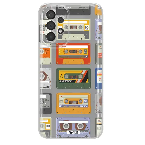 All My Cassettes Samsung A23 5G Clear Tpu Case