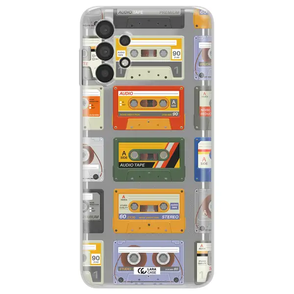 All My Cassettes Samsung A32 4G Clear Tpu Case