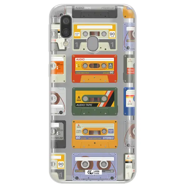 All My Cassettes Samsung A40 Clear TPU Case