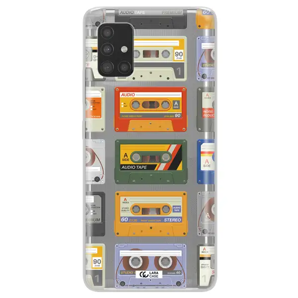 All My Cassettes Samsung A51 Clear TPU Case
