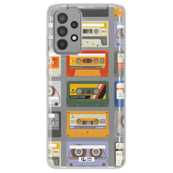 All My Cassettes Samsung A52 Clear TPU Case