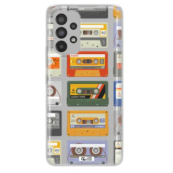 All My Cassettes Samsung A73 Clear TPU Case