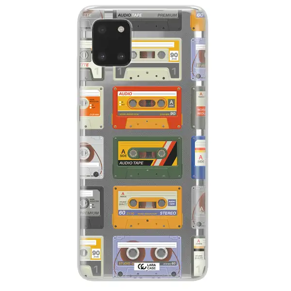 All My Cassettes Samsung A81 Clear TPU Case