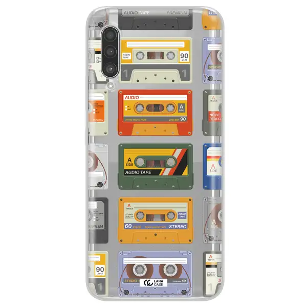 All My Cassettes Samsung A90 Clear TPU Case