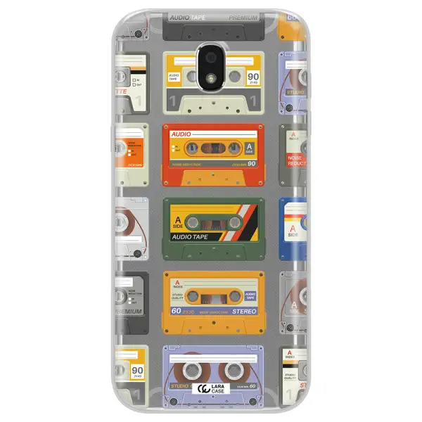 All My Cassettes Samsung J5 2017 Clear TPU Case