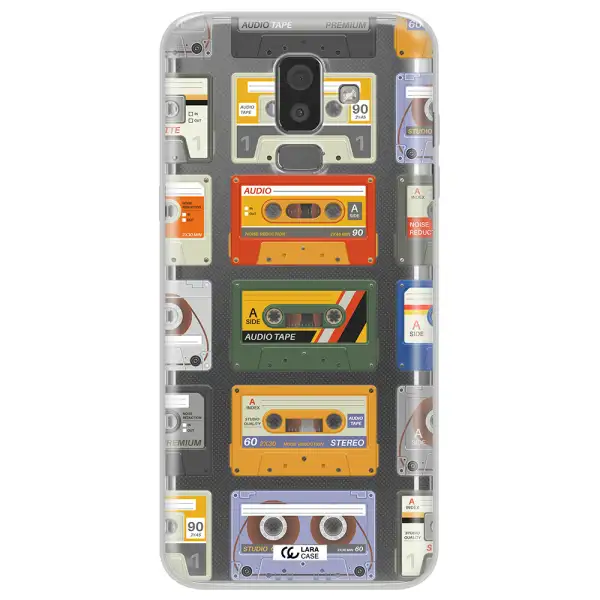 All My Cassettes Samsung J8 Clear TPU Case