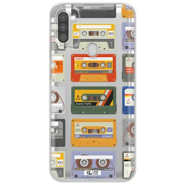 All My Cassettes Samsung M11 Clear TPU Case