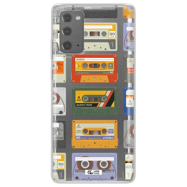 All My Cassettes Samsung Note 20 Clear TPU Case
