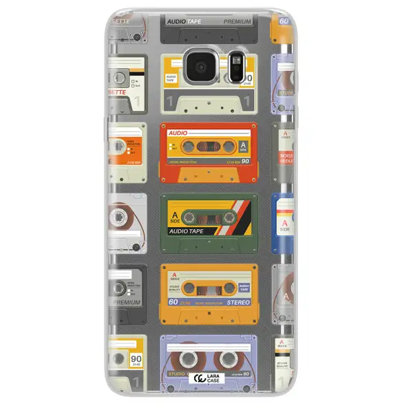All My Cassettes Samsung Note 5 Clear TPU Case