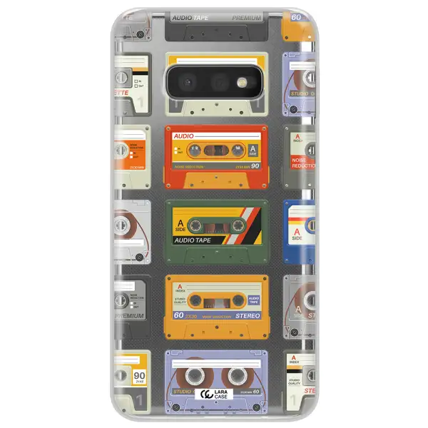 All My Cassettes Samsung S10e Clear TPU Case
