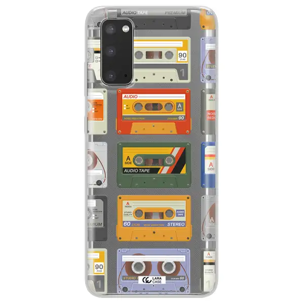 All My Cassettes Samsung S20 Clear TPU Case