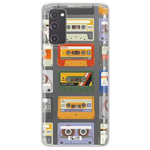 All My Cassettes Samsung S20 Fe Clear TPU Case