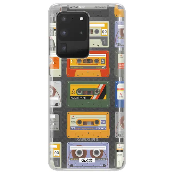All My Cassettes Samsung S20 Ultra Clear TPU Case