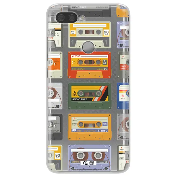 All My Cassettes Xiaomi Mi 8 Lite Clear TPU Case