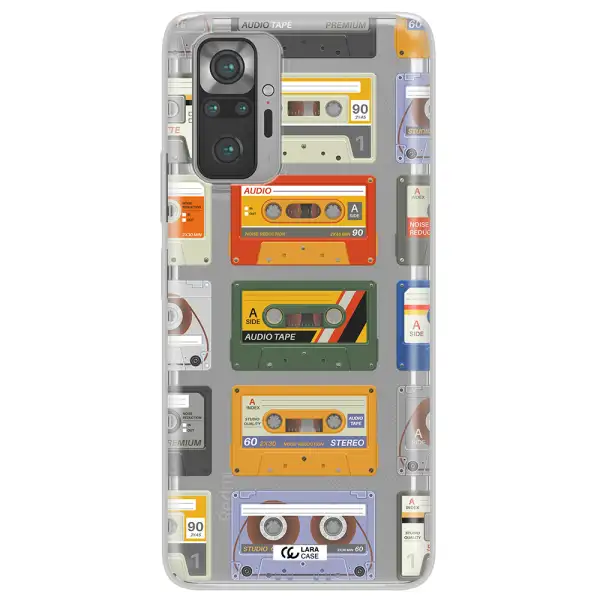All My Cassettes Xiaomi Note 10 Pro Clear TPU Case