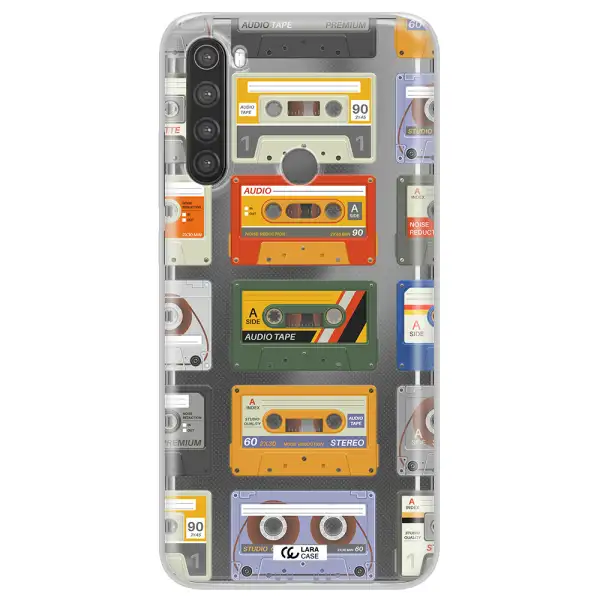 All My Cassettes Xiaomi Note 8 Clear TPU Case