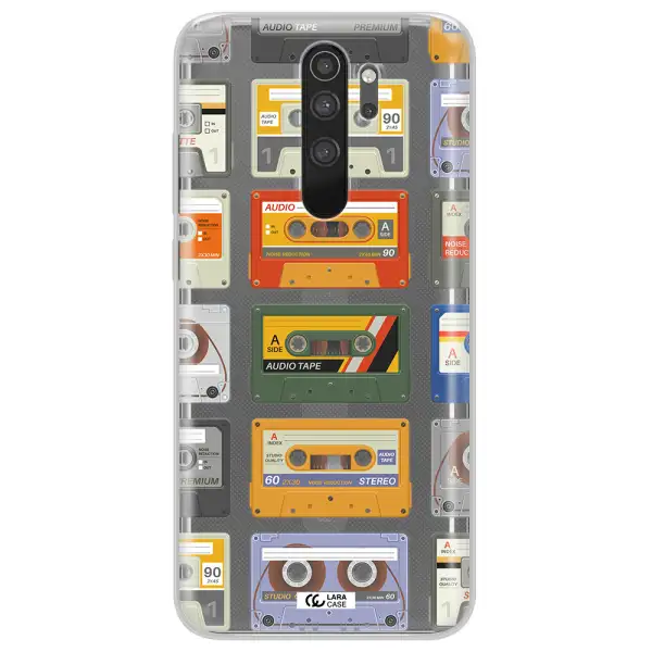 All My Cassettes Xiaomi Note 8 Pro Clear TPU Case