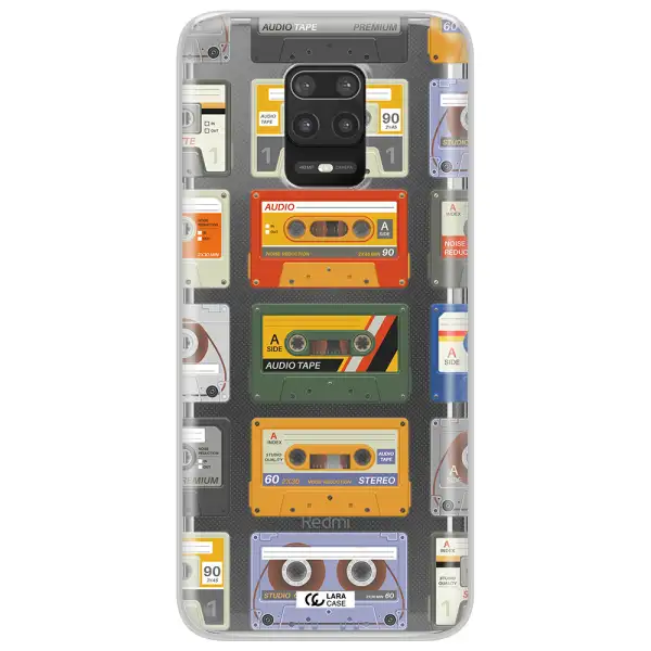 All My Cassettes Xiaomi Note 9S Clear TPU Case