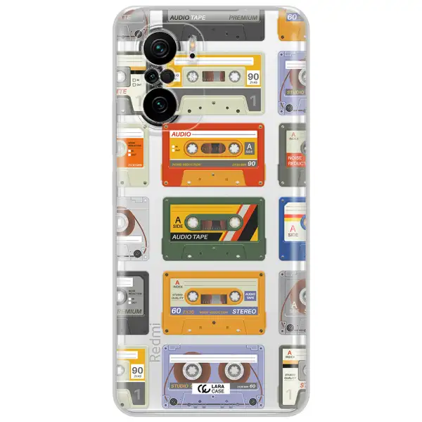 All My Cassettes Xiaomi Poco F3 Clear Tpu Case