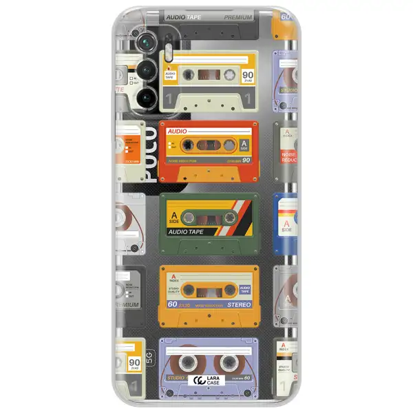 All My Cassettes Xiaomi Poco M3 Pro Clear Tpu Case