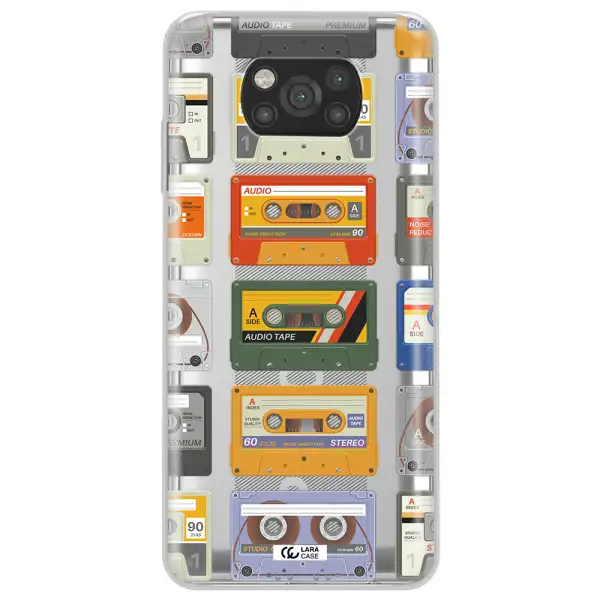 All My Cassettes Xiaomi Poco X3 Clear TPU Case
