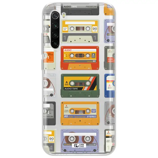 All My Cassettes Xiaomi Redmi Note 8T Clear Tpu Case