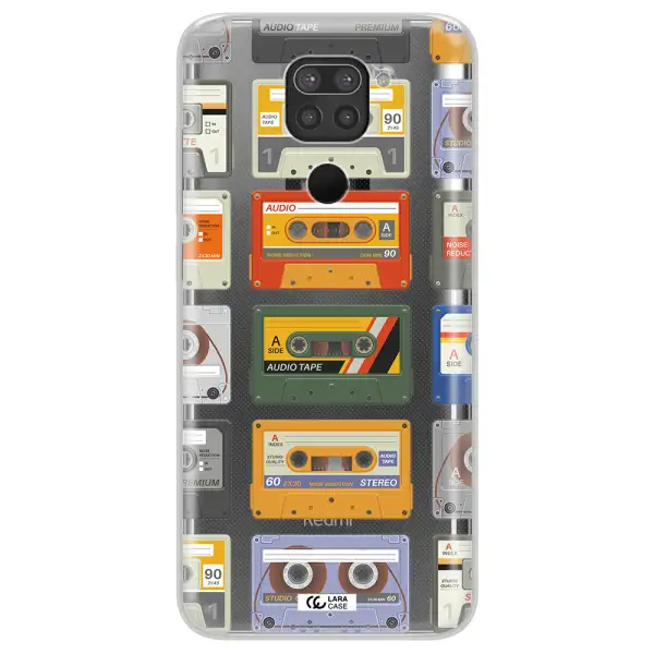 All My Cassettes Xiaomi Redmi Note 9 Clear TPU Case