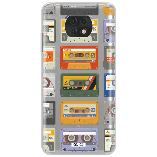 All My Cassettes Xiaomi Redmi Note 9T Clear Tpu Case